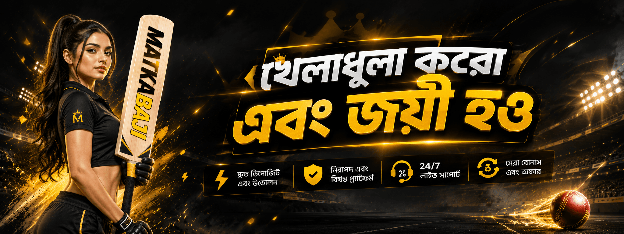 🏏 খেলাধুলা করো, এবার জয়ী হও!
